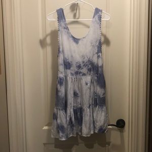 Cloud Tie-Dye Flowy Tank